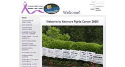 Desktop Screenshot of kenmurefightscancer.org